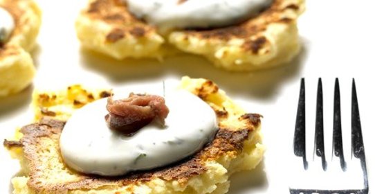 Оладьи из кабачков с фетой