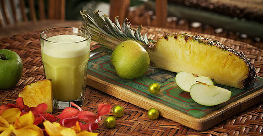 Ананасово-яблочный фреш