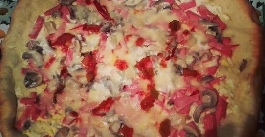 Нежная пицца