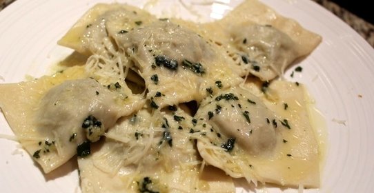 Равиоли с грибами