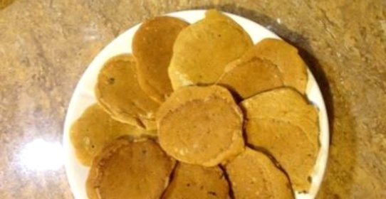 Ореховые оладья