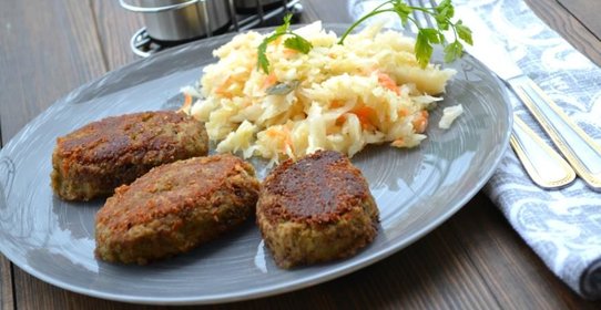 Чечевичные котлеты