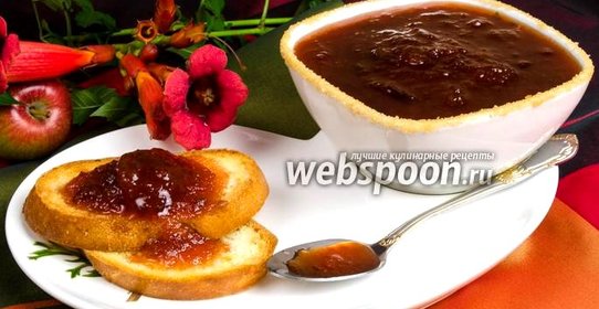 Яблочно-сливовое повидло в мультиварке