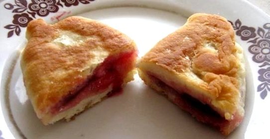 Пирожки с вишней на кефире