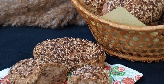 Булочки с цельнозерновой мукой