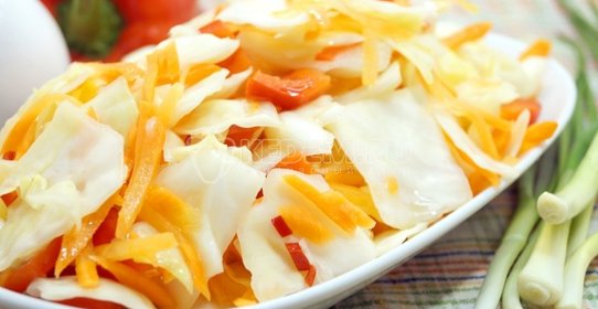 Маринованная капуста быстрого приготовления «Провансаль»