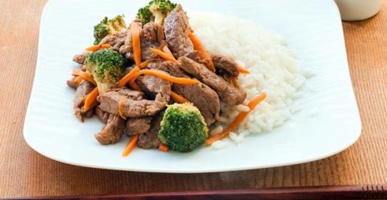 Говядина с брокколи