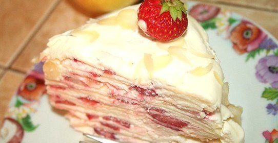 Клубничный торт