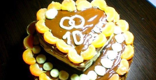 Торт на 10 лет