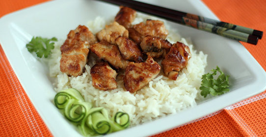 Рыба в имбирном маринаде