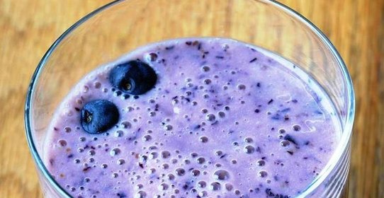 Бананово-черничный Смузи