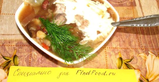 Щедрый борщ