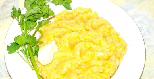 Гороховая каша на воде