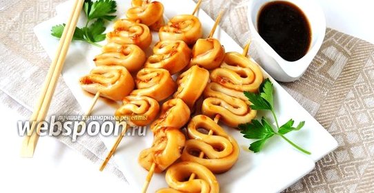 Кальмары в соусе терияки