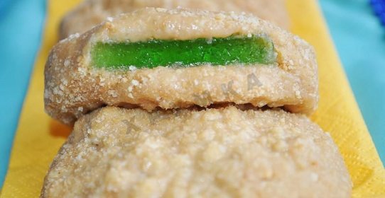 Печенье с мармеладом без выпечки