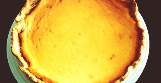 Творожный пирог с апельсиновым ароматом