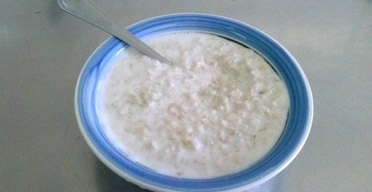 Овсянка на молоке