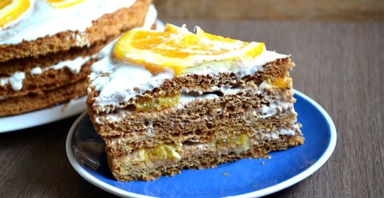 Апельсиновый торт