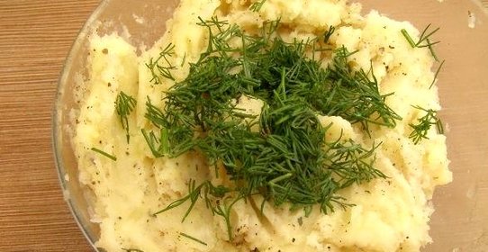 Пюре в микроволновке