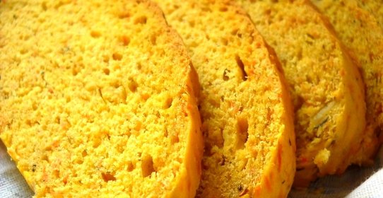 Хлеб с морковью