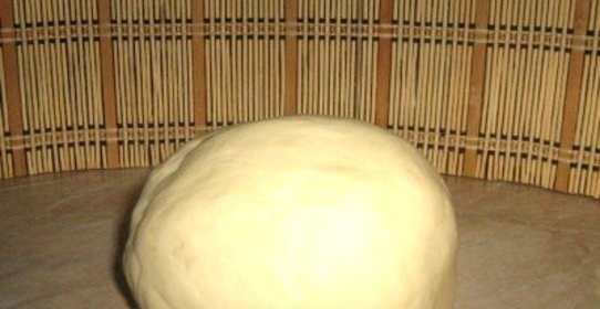 Тесто на ряженке для пиццы