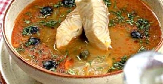 Солянка рыбная