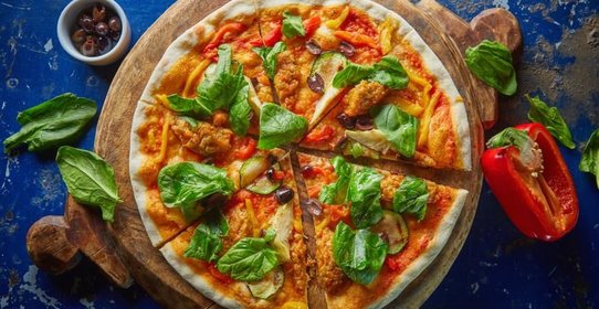 Овощная пицца