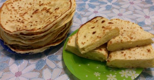 Лепешки с картошкой