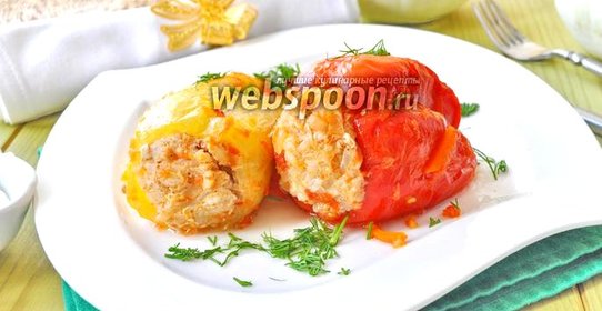 Фаршированный перец в мультиварке