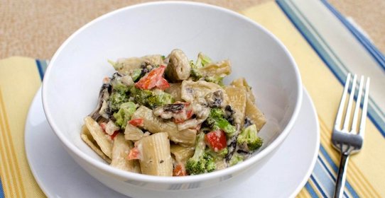 Паста с овощами