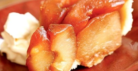 Миндальный пирог с грушами