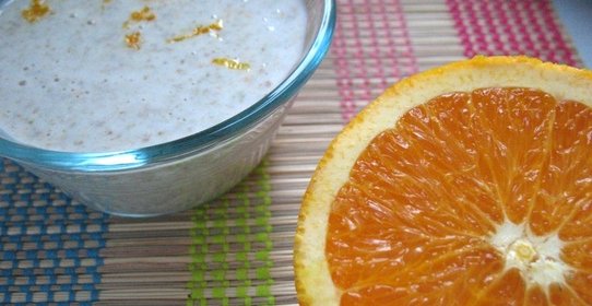 Каша пшенно-апельсиновая