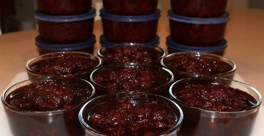 Вишнёвое варенье с косточками на зиму