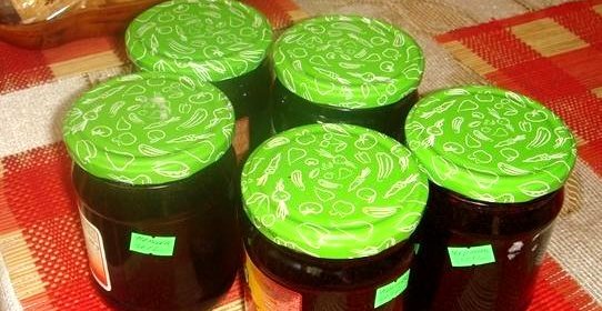 Черника протертая с сахаром