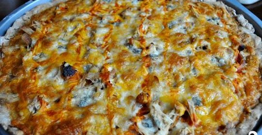 Пицца с курицей