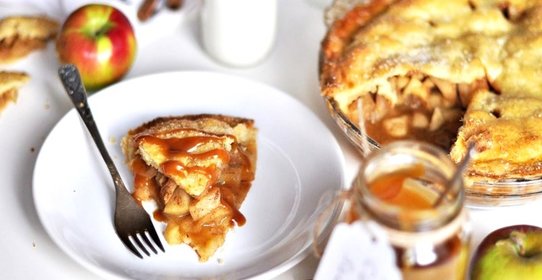 Обалденный яблочный пирог