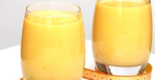 Смузи из манго и абрикоса