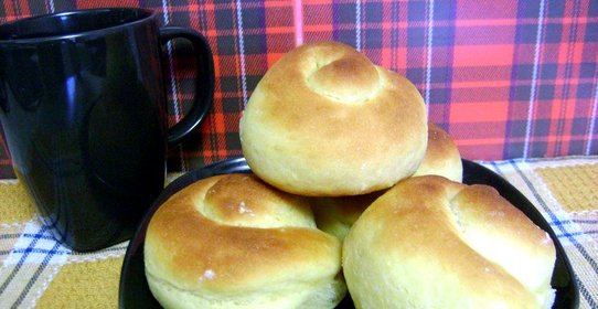 Лимонные булочки на кукурузной муке