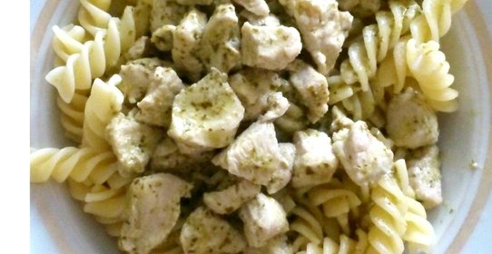 Курица со сливочным песто