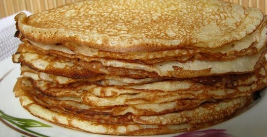 Заварные блинчики на сладком йогурте