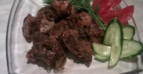 Свинина с болгарским перцем