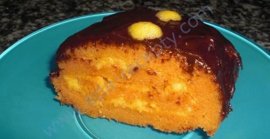 Морковный рулет