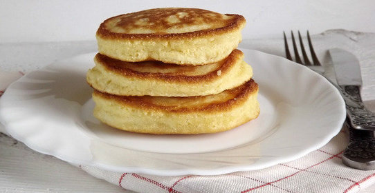 Оладьи из кукурузной муки