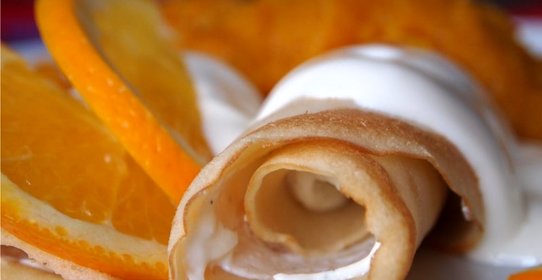 Блины с маскарпоне