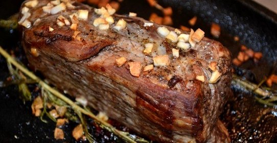 Говядина с розмарином