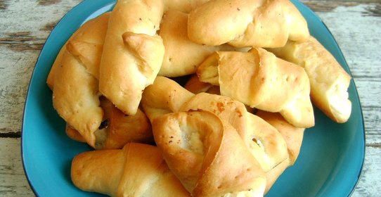 Рогалики с творогом