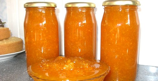 Варенье из тыквы с лимоном и апельсином (без варки)