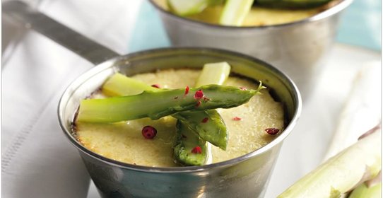 Тортики из спаржи