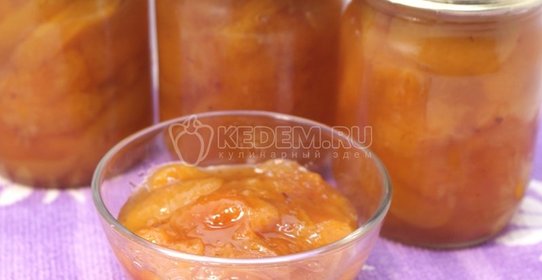 Абрикосовое варенье «Ленивое»