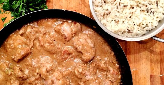 Куриное корма карри